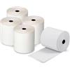 OPEN DATA 10 Rotoli di Carta Termica 57x35mm con anima 12 - Per Scontrini, Ricevute, Ricevute Bancomat, Carta EC, POS, Stampanti Termiche, Terminali Punti Vendita, Registratori di Cassa, Senza Bisfenolo A