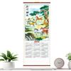 Qooplu Calendario da parete 2026, organizer mensile, decorazione da appendere, calendario tradizionale cinese da strappare, per ufficio, scuola, aula, dormitorio, casa, capodanno cinese, ristorante