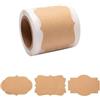 QOXEZY Etichette adesive in stile vintage, 300 pezzi, per bottiglie di oli essenziali e contenitori alimentari (1)