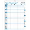 calendari.it Calendario 2027 famiglia da muro con colonne family lavoro per 1 2 3 4 5 6 7 8 persone (5 COLONNE)