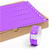 messimo Braccialetti Discoteca in Vinile 19 x 255 mm - 100 Pezzi Senza Stampa | Bracciali monouso autoadesivi e impermeabili per eventi, feste, concerti e controllo accessi.