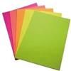 Wiler CARTA COLORATA A4 GR.80 FG.100 IN 5 COLORI FLUO ASSORTITI