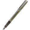 Gullor Penna stilografica in metallo Jinhao 599, tipo U in argento tipo, argento