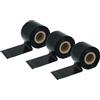 vhbw 3x nastro trasferimento termico compatibile con Godex EZ-6200 Plus, EZ-2350i etichettatrice, indelebile, 50mmx300m, cera di qualità plus