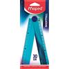 Maped 281018 - Righello pieghevole "Nightfall - 15/30 cm - blu