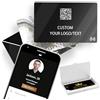 WolunLi Biglietto da visita digitale personalizzabile NFC Biglietti da visita con logo e codice QR Tap to Share adatto per iPhone e Android
