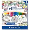 Staedtler 157 C24JB Matita Colorata, colori assortiti, 24 Pezzi