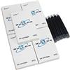 Gullor 25 PCS Internazionale Dimensione cartuccia di inchiostro della penna Adatta Jinhao penne stilografiche, blu scuro, 5 per confezione