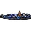 Tamashii Bracciale Tibetano Pietra Unisex Agata Striata Blu Scuro Tamashii BLUES900-216