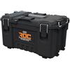 Keter ROC Pro Gear - Cassetta degli attrezzi resistente, modulare, impilabile, leggera, durevole, impermeabile IP65, colore: nero