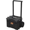 Keter ROC Pro Gear - Carrello portautensili con ruote, modulare, impilabile, leggero, durevole, impermeabile IP65, nero