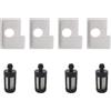 DORFEY Adatto for Sthil MS180 MS 180 C MS170 018 017 Ricambi for motosega 11301240800 Set da 8 pezzi Filtro aria a doppio strato Kit di riparazione del filtro del carburante