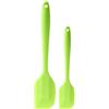 RASTKY Raschietto in Silicone per Strumento di Cottura della Torta, Spatola in Silicone per Barattolo di Calore Antiaderente, Spatole per Crema per Torte Che Raschiano la Glassa per la Crema di Pane
