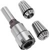 Zerodis Mandrino Portapinza 3 Pezzi Asta di Prolunga per Fresa Codolo 1/2 Acciaio Rapido 6,5 Mm+13 Mm per Rifilatura, Fresatrice Elettrica per Legno, Macchina per Incidere con Alesatura Fresatura