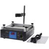 MNMIOIO 853A SMD BGA Rework Soldering Station Preheating Desoldering Welding Tools PCB Holder Bottom Heat(YIHUA 853A 2)