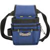 Fravsiu Cintura portautensili con tasche, borsa porta attrezzi da falegname, multi tasca, in tela resistente, ideale per elettricisti, falegnami e artigiani per il lavoro manuale