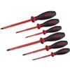Cimco 117745 - Assortimento cacciaviti 1000 V, 6 pezzi