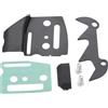 DORFEY Paraurti e bullone for motosega, clip sinistra, guarnizione e guida for motosega cinese da 45 cc, 52 cc, 58 cc, 4500, 5200, 5800, attrezzo da giardino