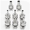YIWENG 8 Pezzi ugelli generatore di Aria Calda Macchina per Aria Calda Set di Saldatura Stazione di Saldatura ad Aria Calda 3/4/5/6/7/8/10/12mm per 850 852 858 950 952 702