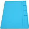 Gonetre Stuoia di lavoro Elettronica Repairmat Saldatura Stuoia di Riparazione Del Silicone Pad Anti Statico Heatwith Scala per