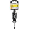 WOLFPACK Cacciavite Phillips Acciaio S2 Manico TPR Bimateriale. Misura PH 1 x Ø 5,0 x 38 mm. DIN5262