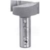 Amana Tool 45580 - Punta per fresa a mortasatrice dal diametro di 3,8 cm, altezza di taglio di 1/2, codolo da 1/2, 2 scanalature