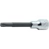 Ko-ken Koken T27 4025.100-T27 1/2 (12,7 mm) SQ. Torx Bit Socket, lunghezza totale: 100 mm