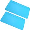 Ciieeo Tappetino Elettrico in Silicone 2 Pezzi per Saldatura Elettronica, Pannello Isolante Termico Antistatico Griglia Organizzativa per Riparazione Elettronica e Blocco di Lavoro