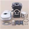 DORFEY Adatto for motosega H-u-s-q-v-a-r-n=a 235 236 236E 240 240E 545050417, 545180843 distanziale cilindro in plastica da 39 mm kit cilindro pistone silenziatore