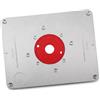 ZenithAur Piastra per inserto per tavolo per fresa fai-da-te e inserto per tavolo per fresa per la lavorazione del legno per progetti da 300 mm x 235 mm x 9,5 mm