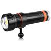 ORCATORCH Faretto video Orca LED 10500 Lumen Torcia, Adulti Unisex, Nero (Nero) Taglia Unica