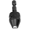 KIMISS Adattatore per Mandrino per Trapano Senza Chiave per Adattatore per Mandrino a Rapido con Codolo Esagonale da 1/4 - Capacità 0,3-3,6 Mm per Punte da Trapano Micro