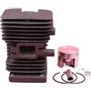 LIWaaGe Adatto for MS180 018 MS 180 Motosega Cilindro Pistone Perno Anello Anello di Ritenzione Kit Ricambio 38mm 1130 020 1208