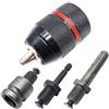 Pyugxab 2 set di mandrini autoserranti da 1,5-13 mm da 1/2 pollici-20UNF con codolo SDS-Plus, codolo esagonale da 1/4, adattatore per chiave quadrata da 1/2 pollici