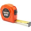 Lufkin Mezzaluna 1 x 25' Hi-Viz® Arancione Giallo Clad Power Return Tape Meter - L625N