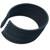 DORFEY 33,5 mm x 1,2 mm 33,35 mm Anello del pistone for motore a 2 tempi Kit di riparazione del cilindro fai da te Attrezzi da giardino Tagliasiepi Decespugliatore Motosega(10 PCS)