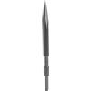 ANKROYU Scalpello professionale per scanalature 40CR per impieghi gravosi in acciaio con gambo esagonale, punta da trapano per martello per muratura, calcestruzzo, mattoni, pietra, (Punto)