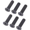 ZYWUOY 6 viti di fissaggio, M6 22 mm filettatura sinistra per trapano Unf mandrino codolo adattatore mano trapano elettrico anti filettatura