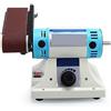 LLGTFQ 350 * 50mm Levigatrice a nastro Multi-funzione Metallo Giada Macchina for incidere Tavolo Rettificatrice Lucidatrice Lavorazione del legno Lucidatura superficiale