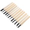 Artibetter 12pezzi Coltelli per Intaglio Legno Utensili Affilati per Incidere Linoleum Argilla e Sapone Kit Strumenti Fai da Te per Lavorazione Legno