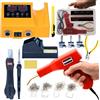 Rosfix Orange Husky OH660 - Set stazione di saldatura 2 in 1, 660 W, Hot-Air, 900 m, per saldatura elettronica e plastica, tecnologia di saldatura con set di accessori