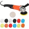 WAFOHSR Strumento For Lucidare Mobili For Automobili, Lucidatrice Elettrica For Auto A Velocità Regolabile Da 1200 W Leggera E Facile Da Usare