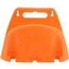 TOMETURE Supporto Retrò da Parete per Tubo Flessibile da Giardino, Gancio Porta Tubo in Plastica Arancione Supporto Rinforzato, Organizer per Irrigazione e Stoccaggio Acqua in Esterno