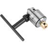 EIMSOAH Mandrino JTO, Conico da 0,3 a 4 Mm, con Chiave e Fermo, per Tornio, Trapano Elettrico e fresatrice.