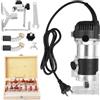 Generic Router di legno, router di palma | Trimmer elettrico per laminazione 40000 giri/min,6 grilletto del router a velocità variabile, macchina per ritaglio a mano con bit router 1