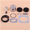 DORFEY Kit di fasce elastiche da 40 mm, adatto for H-u-s-q-v-a-r-n-a 340 345, guarnizione olio, filtro carburante, cilindro, marmitta, set di cuscinetti for motosega.