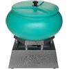 Generic Bicchiere vibrante elettrico da 350 W, grande ciotola per bicchiere vibrante da 17 pollici, diametro 32,5 cm e 12 litri, per gioielli, vetro, pietre preziose 1pcs