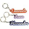 Handmade Generico Portachiavi Personalizzato con Nome, Idea Regalo Unica, Accessorio per Chiavi e Zaino