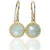 ANEMONE JEWELRY Marzo Pietra Natale Orecchini di Acquamarina Fatti a Mano - Orecchini di Oro per Donne - Gemma Orecchini Gioielli Regali per Compleanno, Matrimonio, Anniversario - Scegli il Tuo Materiale