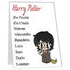 CESANA LIKE PHOTO Tableau per comunione o cresima - cavalletto da tavolo harry potter
